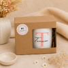 taza personalizada nombre presentada en caja de regalo kraft