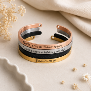 pulsera personalizada acero inoxidable