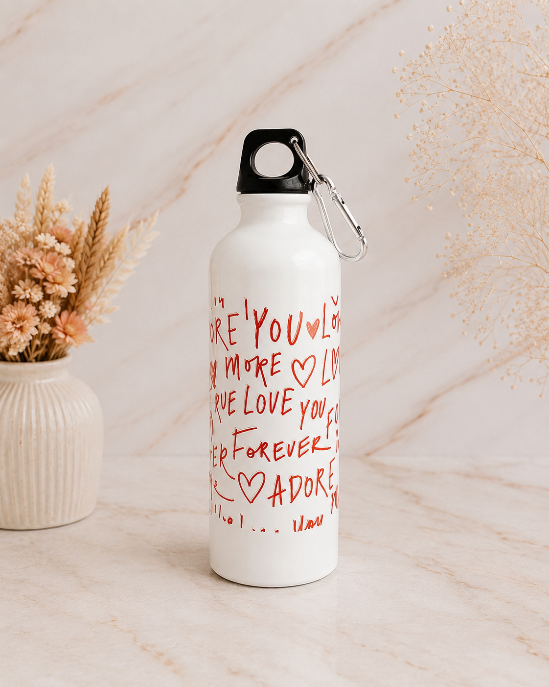 botella-love-800ml-diseno-detalle Botella love 800ml diseño detalle palabras romanticas rojo regalo