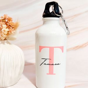 botella nombre personalizada 400ml regalo original