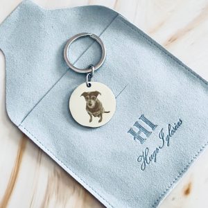llavero mascota personalizado acero inoxidable original