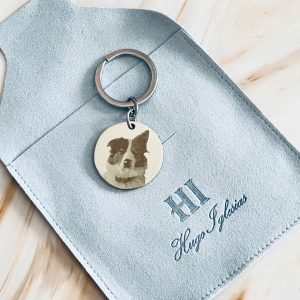 llavero mascota personalizado acero inoxidable original