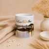 Taza cumpleanos personalizada con foto y mensaje felices 80 ceramica