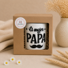 detalle diseño taza personalizada papá bigote el mejor papá
