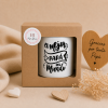 taza personalizada papá viajero presentada en caja de regalo kraft