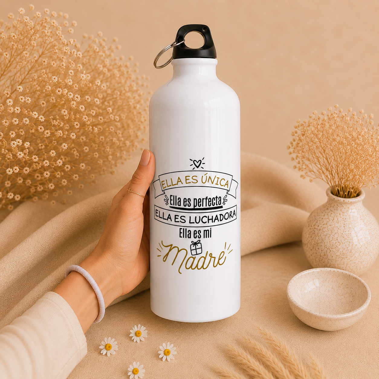 botella-ella-es-mi-madre-personalizada Botella ella es mi madre personalizada 800ml regalo original para mama