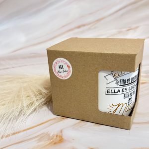 taza ella es mi madre personalizada caja regalo mama