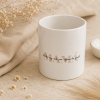 Taza frase mama personalizada con texto mama palabra muy corta para alguien tan grande