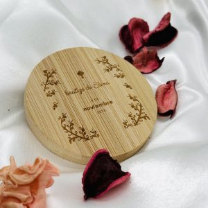 Espejo Madera Bambú