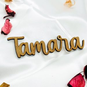 marca sitio boda nombre 3D con iman personalizado