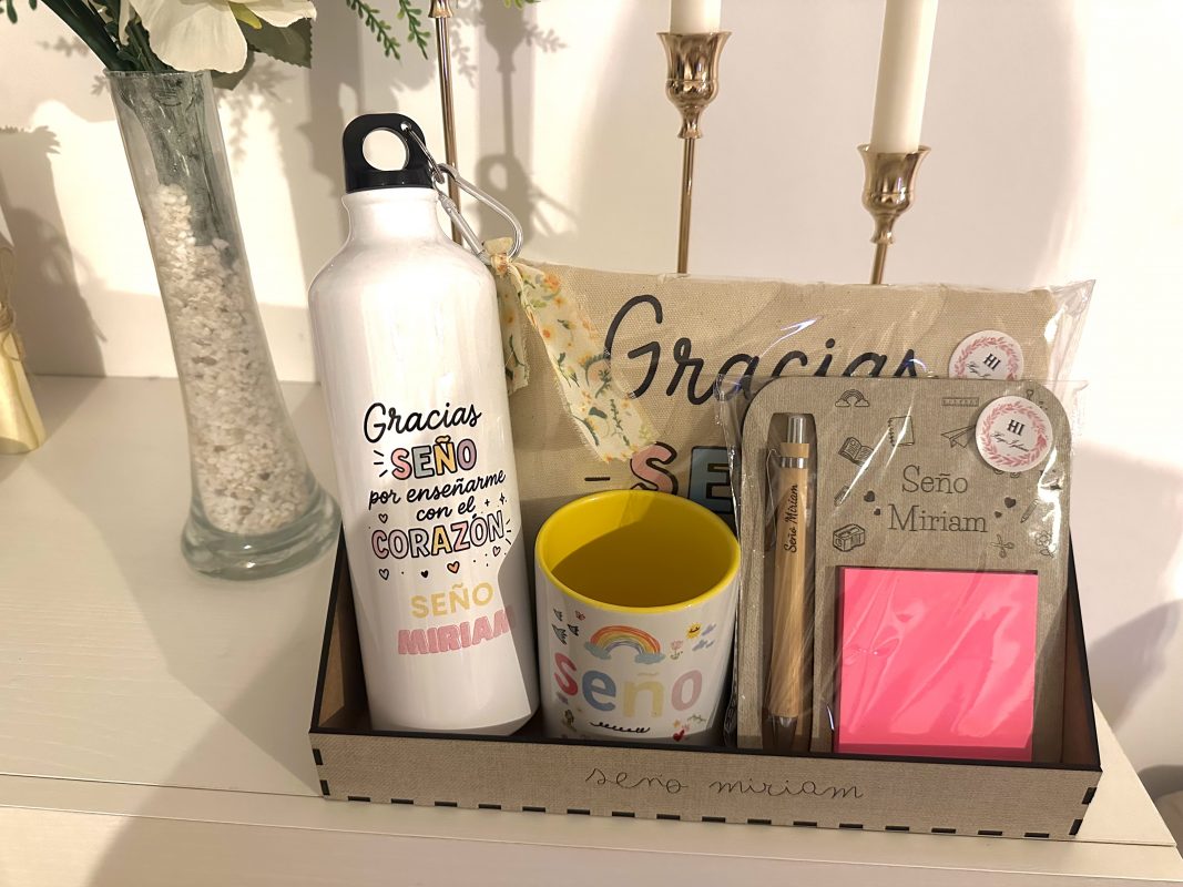 regalos personalizados para profesores fin de curso